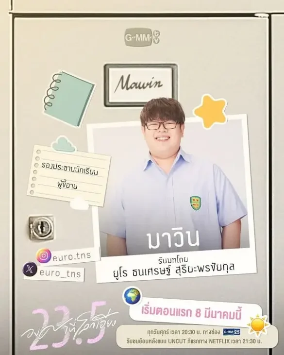 Nhân vật trong phim 23.5 The Series