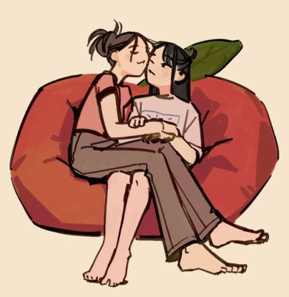 Fanart của couple ArhoungPam Thái