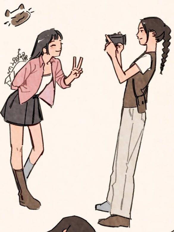 ArhoungPam couple ảnh đôi thân mật