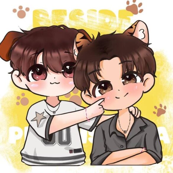 Fanart của couple PerthSanta