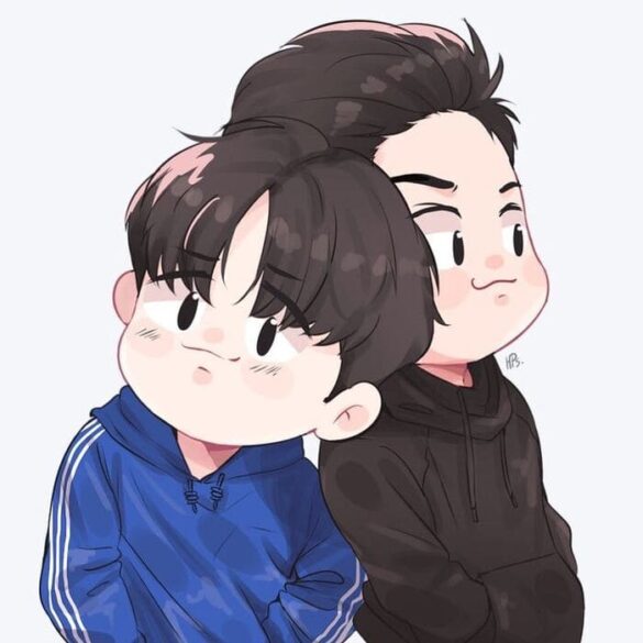 Fanart của couple TayNew Thái