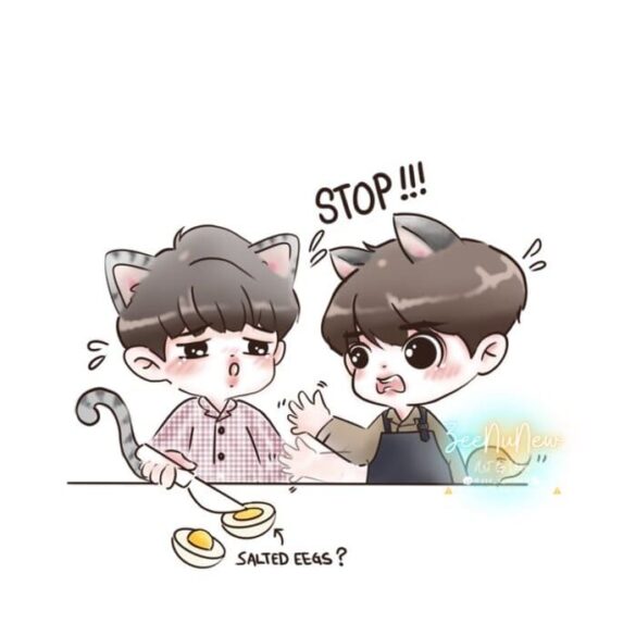 Fanart về couple Thái Lan ZeeNuNew