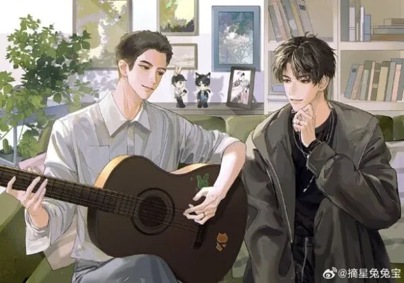 tat-da-ngang-tang-vu-khiet-hinh-anh-9 Cố Phi đàn ghi ta cho Tưởng Thừa nghe