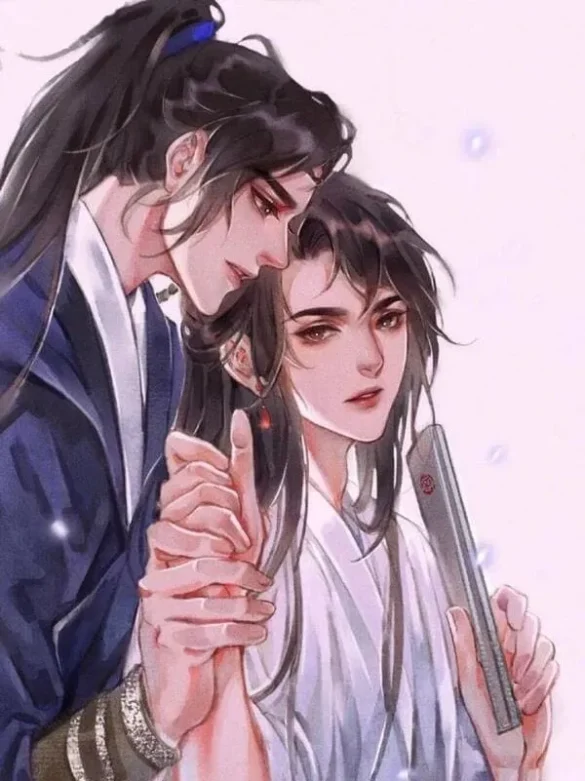 Bìa cổ trang Thương Tiến Tửu, Tiêu Trì Dã và Thẩm Trạch Xuyên nâng chén, chữ 将进酒